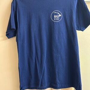 Men's Navy Graphic T-Shirt